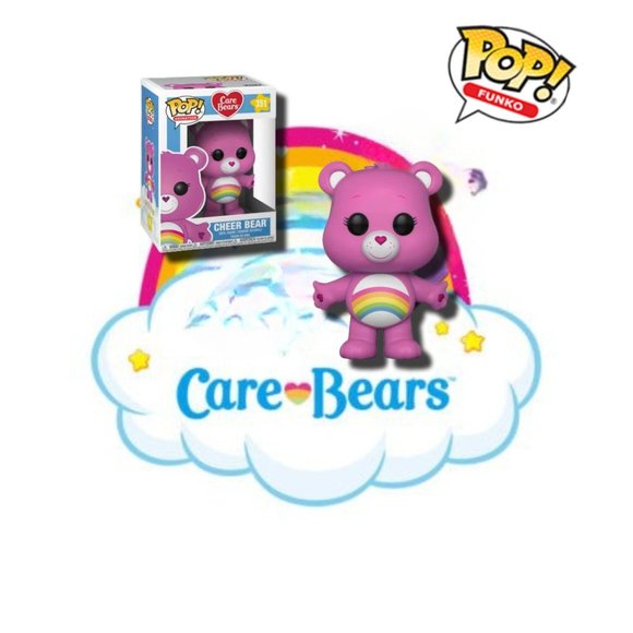 Funko Pop! Care Bears Cheer Bear #351 - Picture 4 of 4